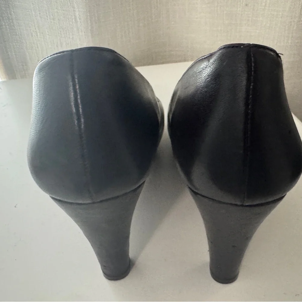 Chie Mihara Plum Leather Heels - Picture 5 of 9
